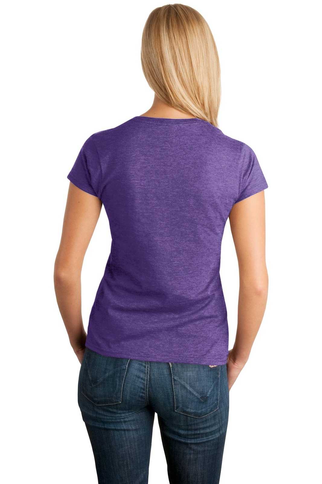 Gildan 64000L Softstyle Ladies T-Shirt - Heather Purple - HIT a Double
