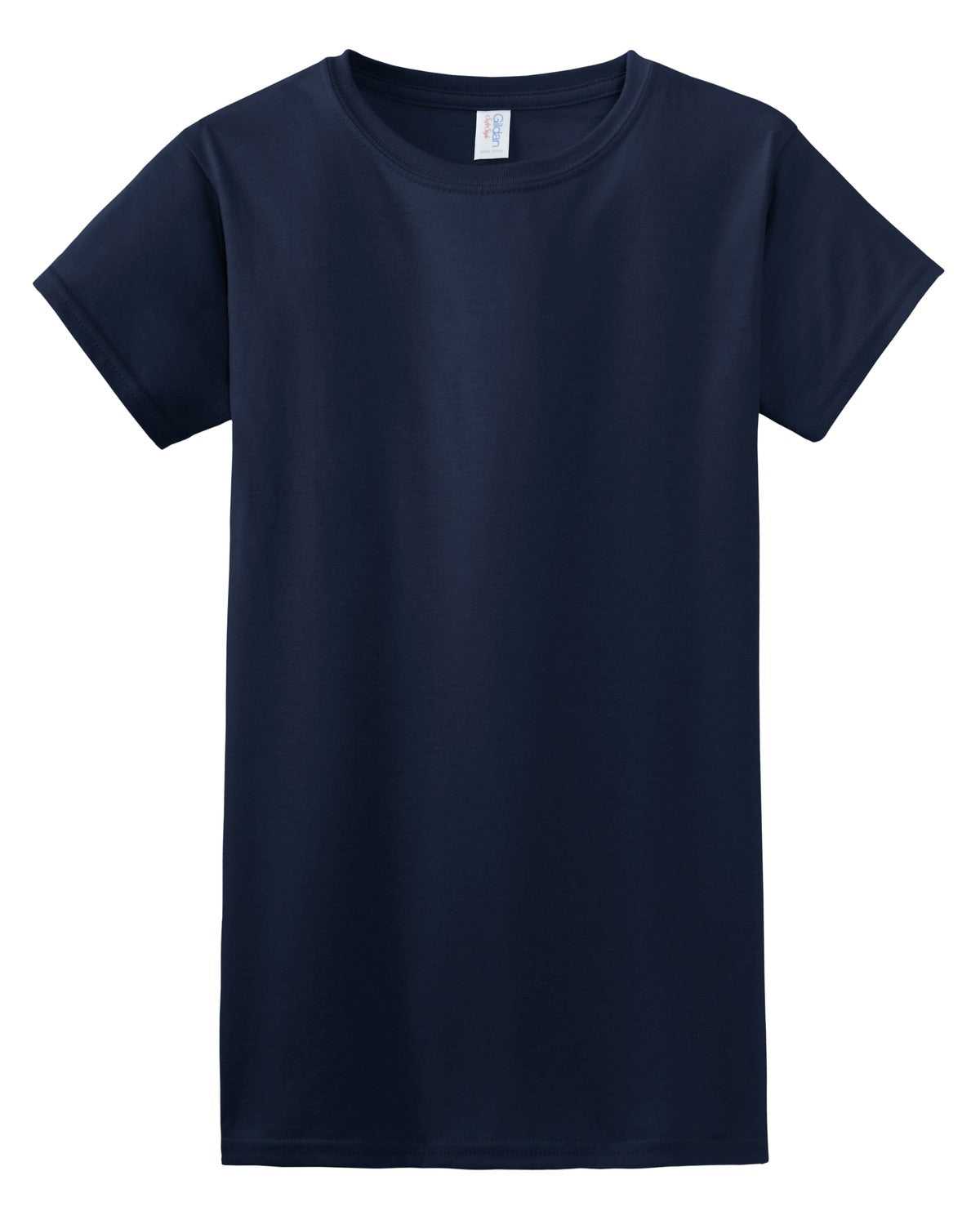 Gildan 64000L Softstyle Ladies T-Shirt - Navy - HIT a Double