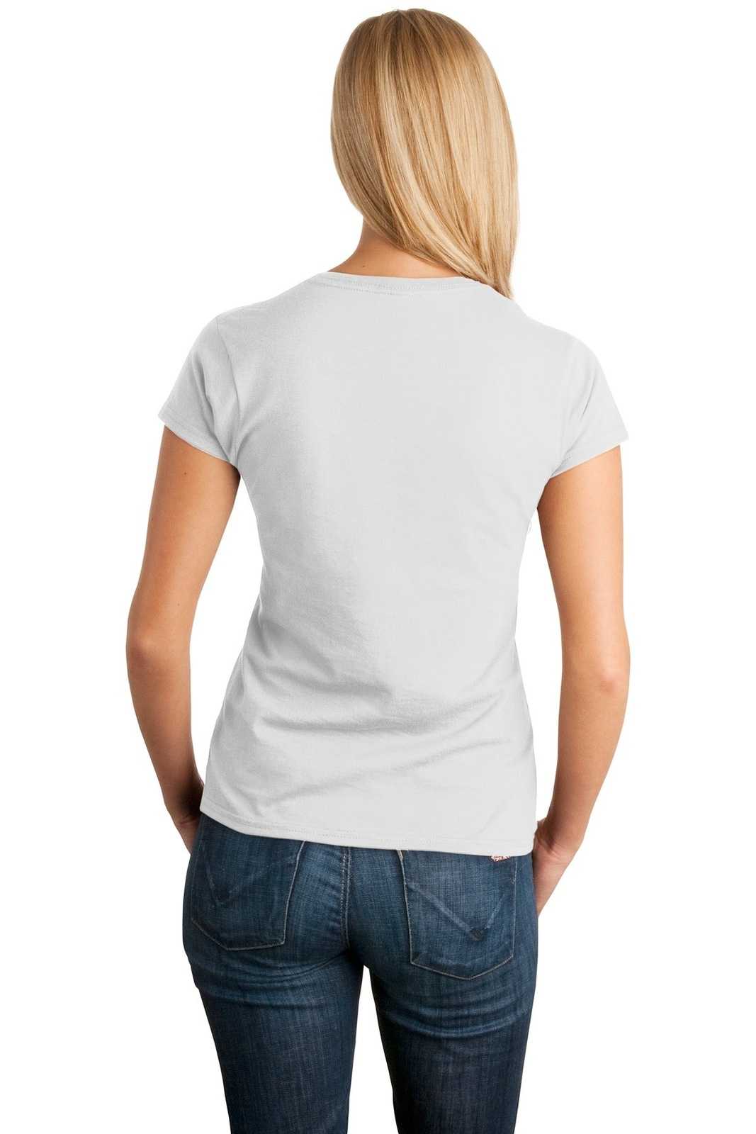 Gildan 64000L Softstyle Ladies T-Shirt - White - HIT a Double
