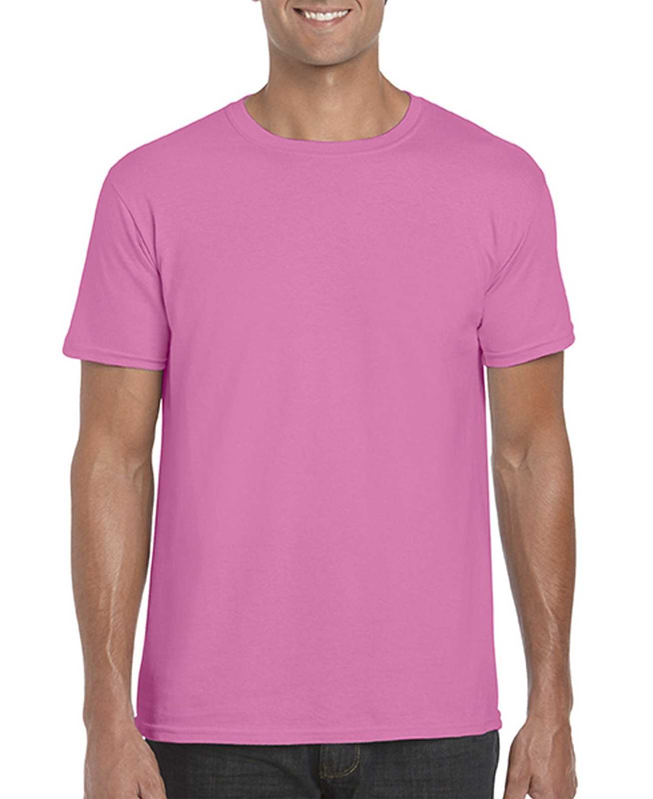 Gildan 64000 Softstyle T-Shirt - Azalea - HIT a Double
