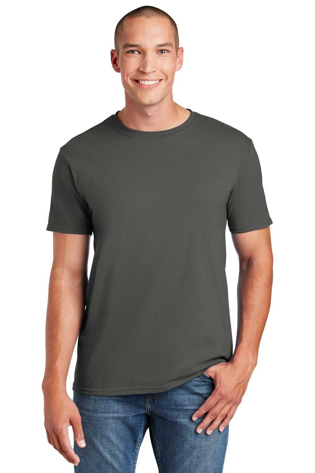 Gildan 64000 Softstyle T-Shirt - Charcoal - HIT a Double