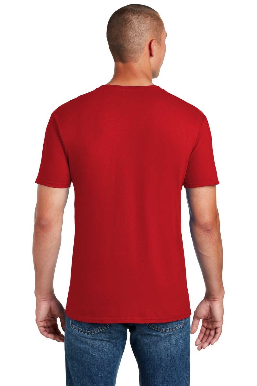 Gildan 64000 Softstyle T-Shirt - Cherry Red - HIT a Double