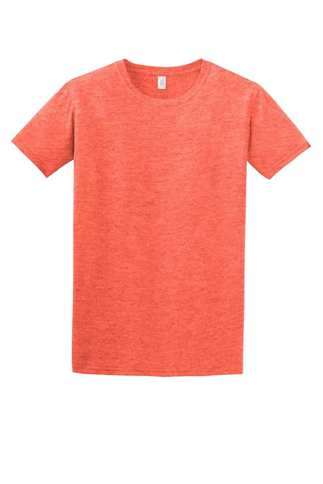 Gildan 64000 Softstyle T-Shirt - Heather Orange - HIT a Double