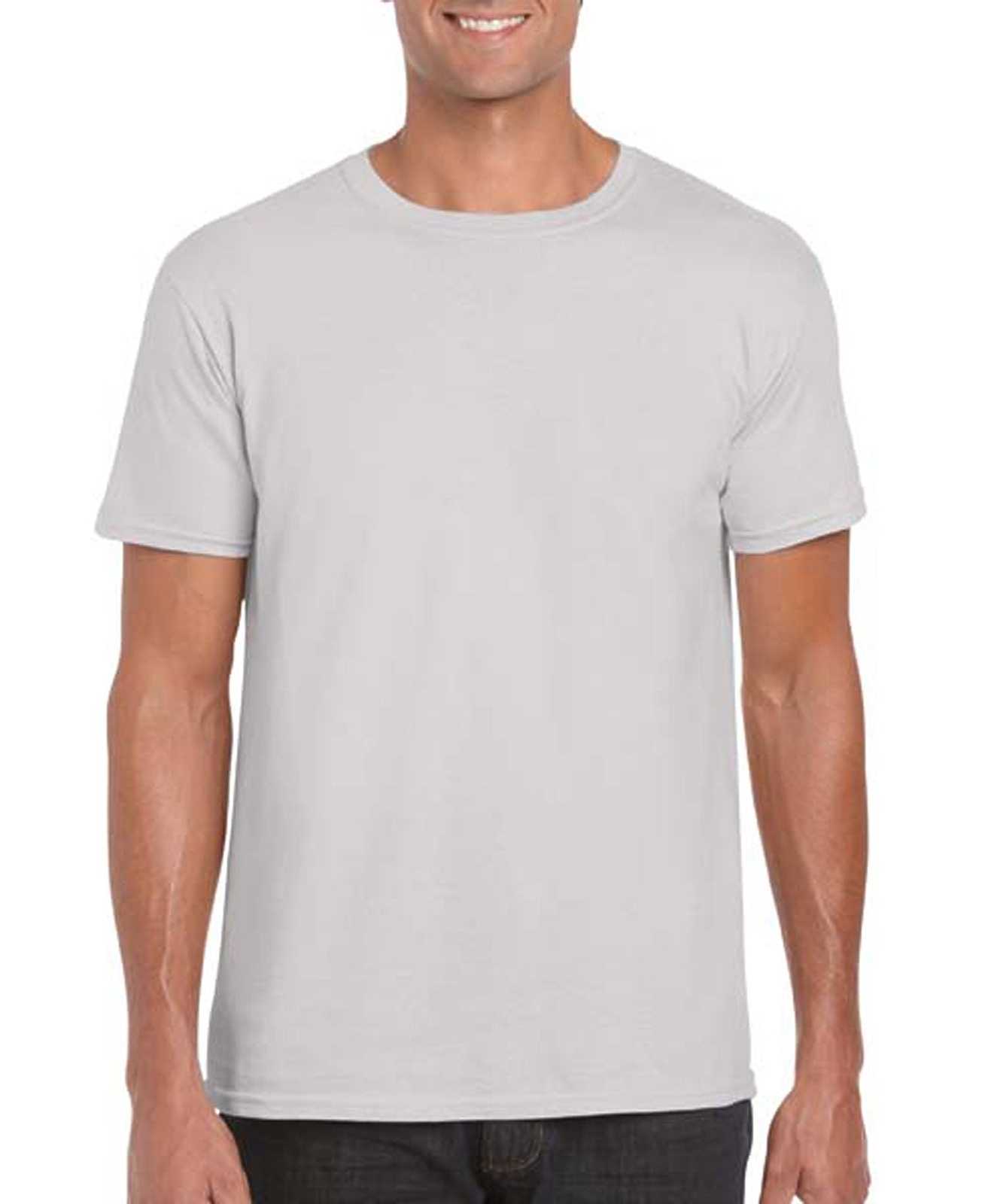 Gildan 64000 Softstyle T-Shirt - Ice Grey - HIT a Double