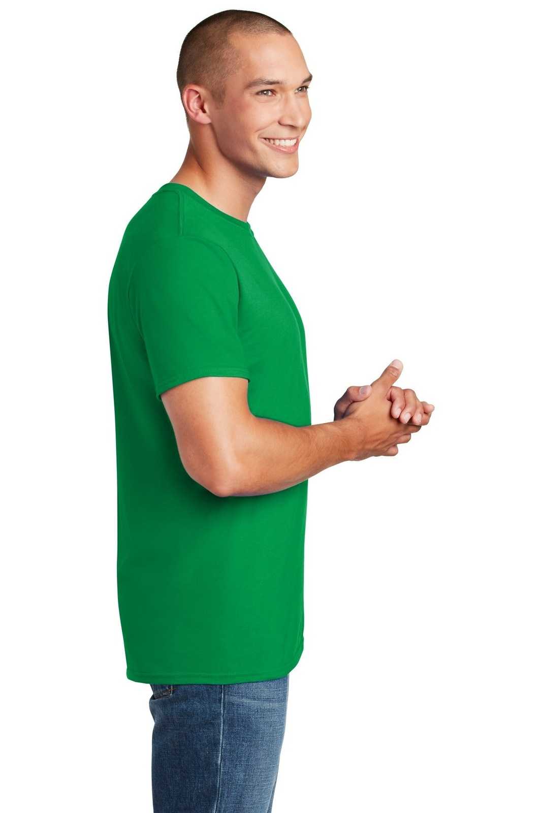 Gildan 64000 Softstyle T-Shirt - Irish Green - HIT a Double
