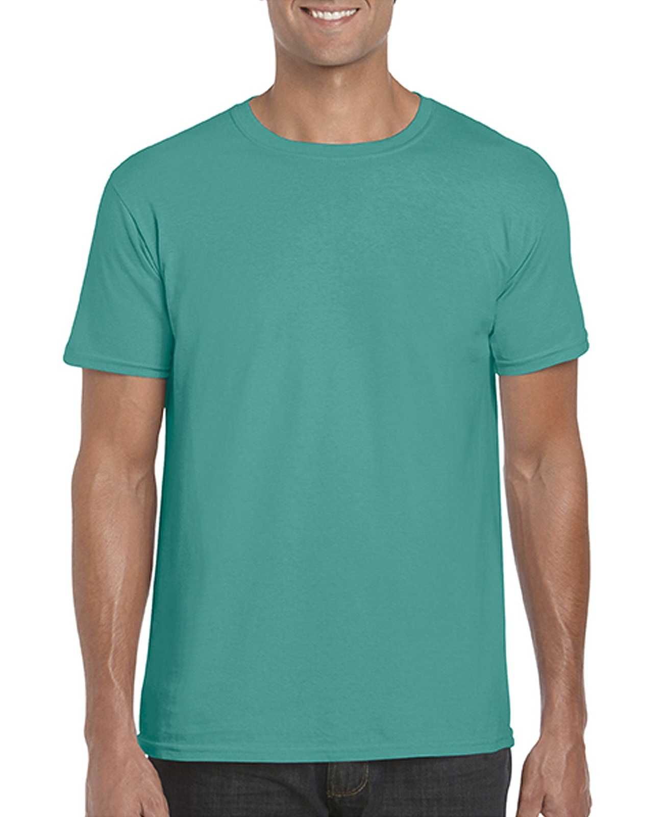 Gildan 64000 Softstyle T-Shirt - Jade Dome - HIT a Double