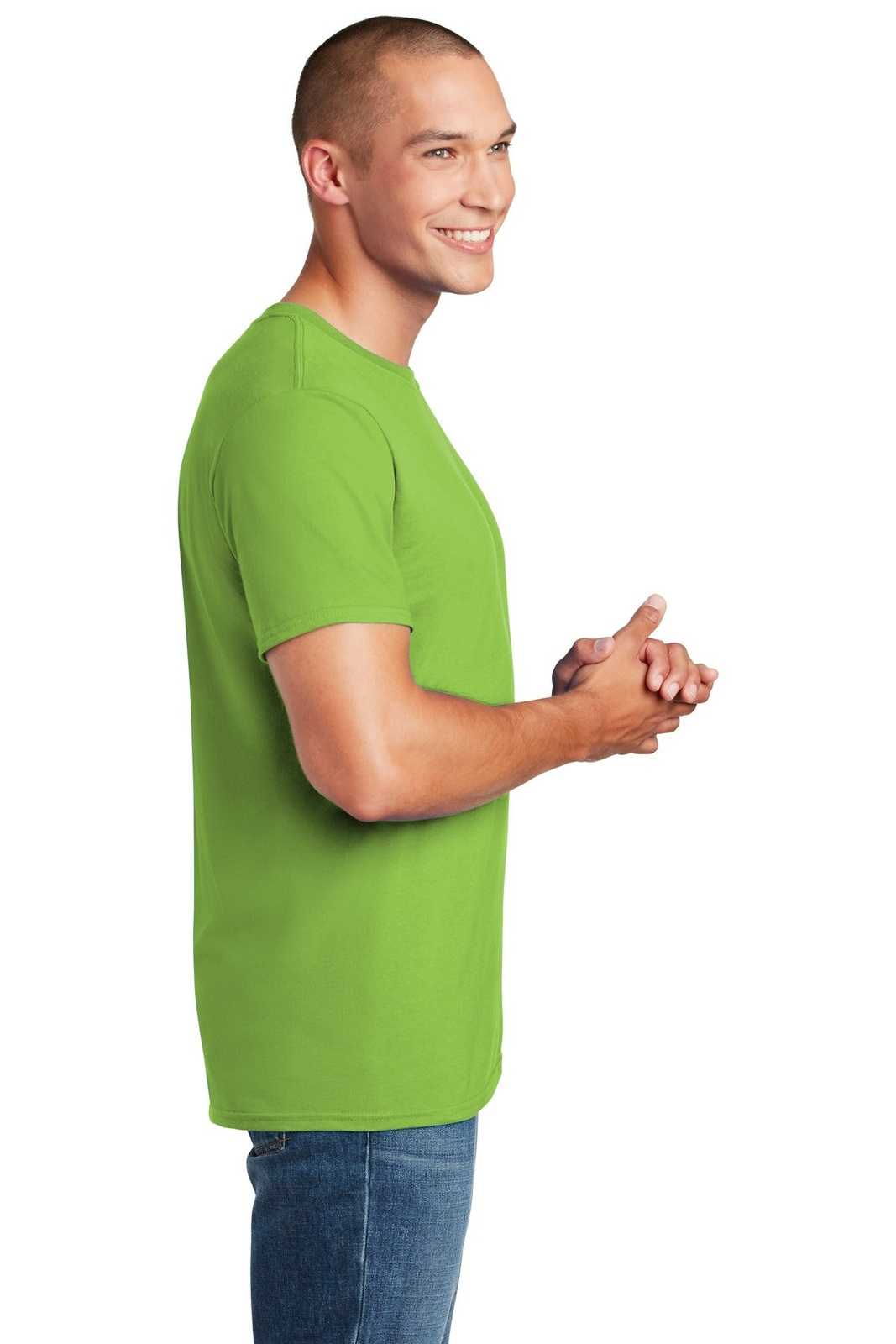 Gildan 64000 Softstyle T-Shirt - Kiwi M
