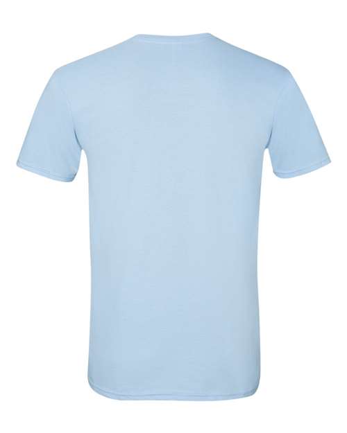 Gildan 64000 Softstyle T-Shirt - Light Blue - HIT a Double - 3