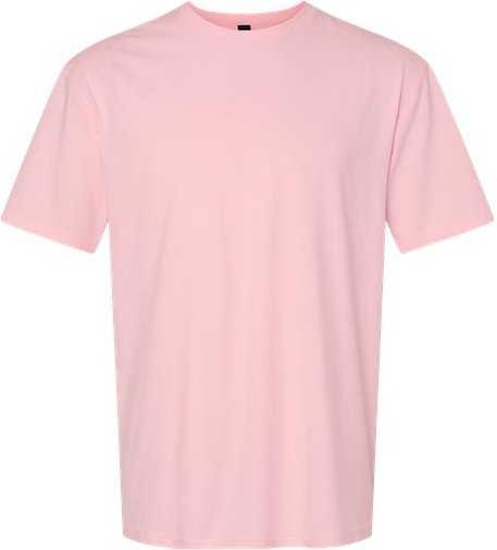 Gildan 64000 Softstyle T-Shirt - Light Pink" - "HIT a Double