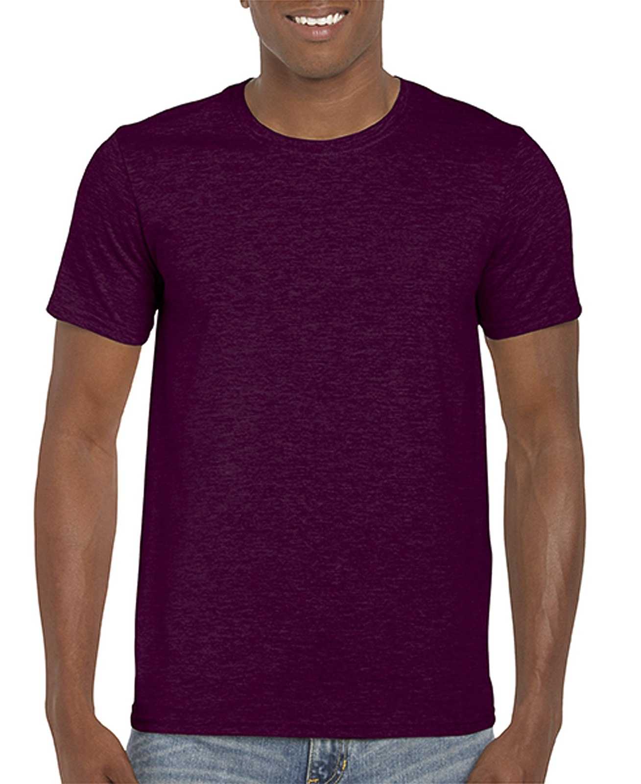 Gildan 64000 Softstyle T-Shirt - Maroon - HIT a Double