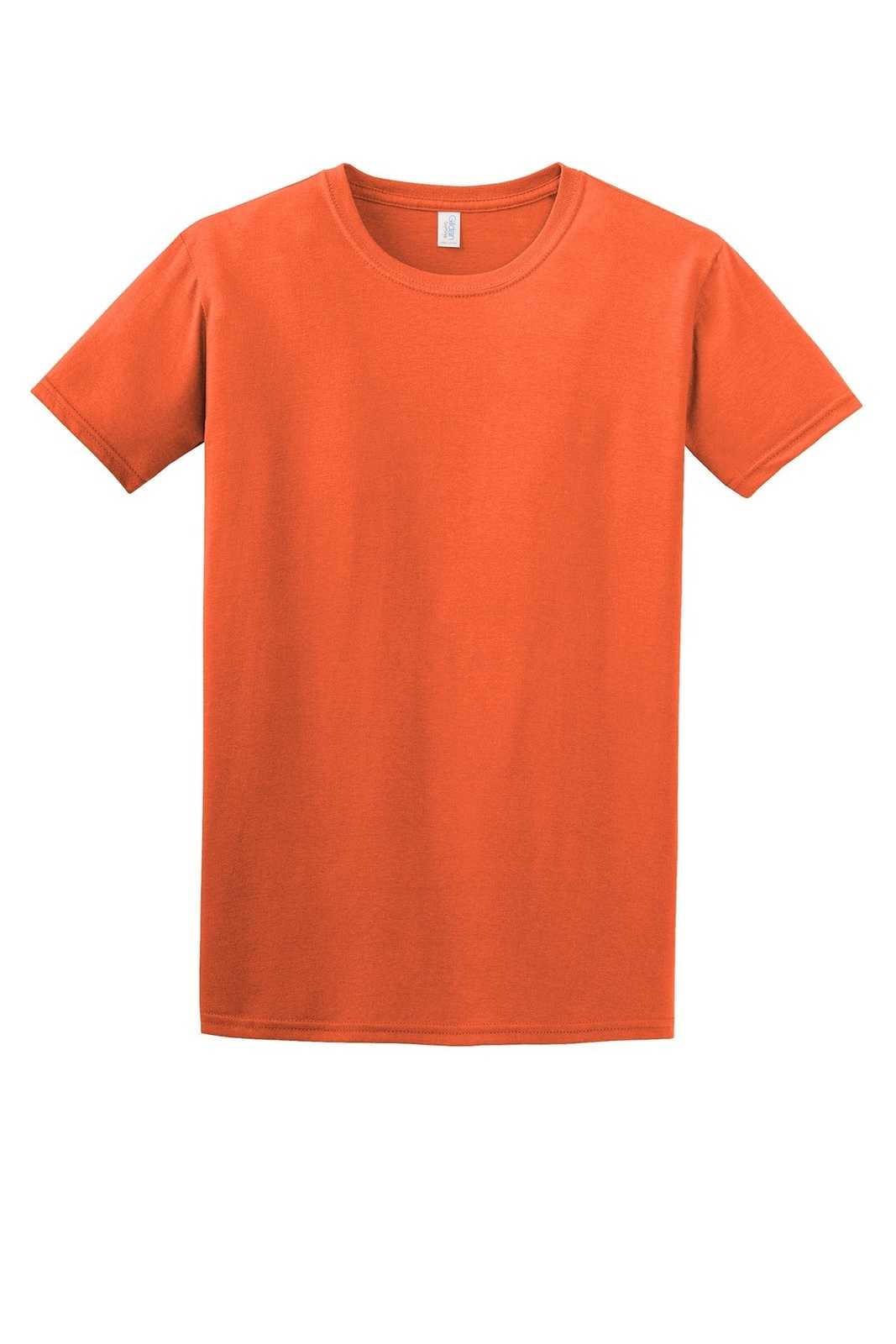 Gildan 64000 Softstyle T-Shirt - Orange - HIT a Double