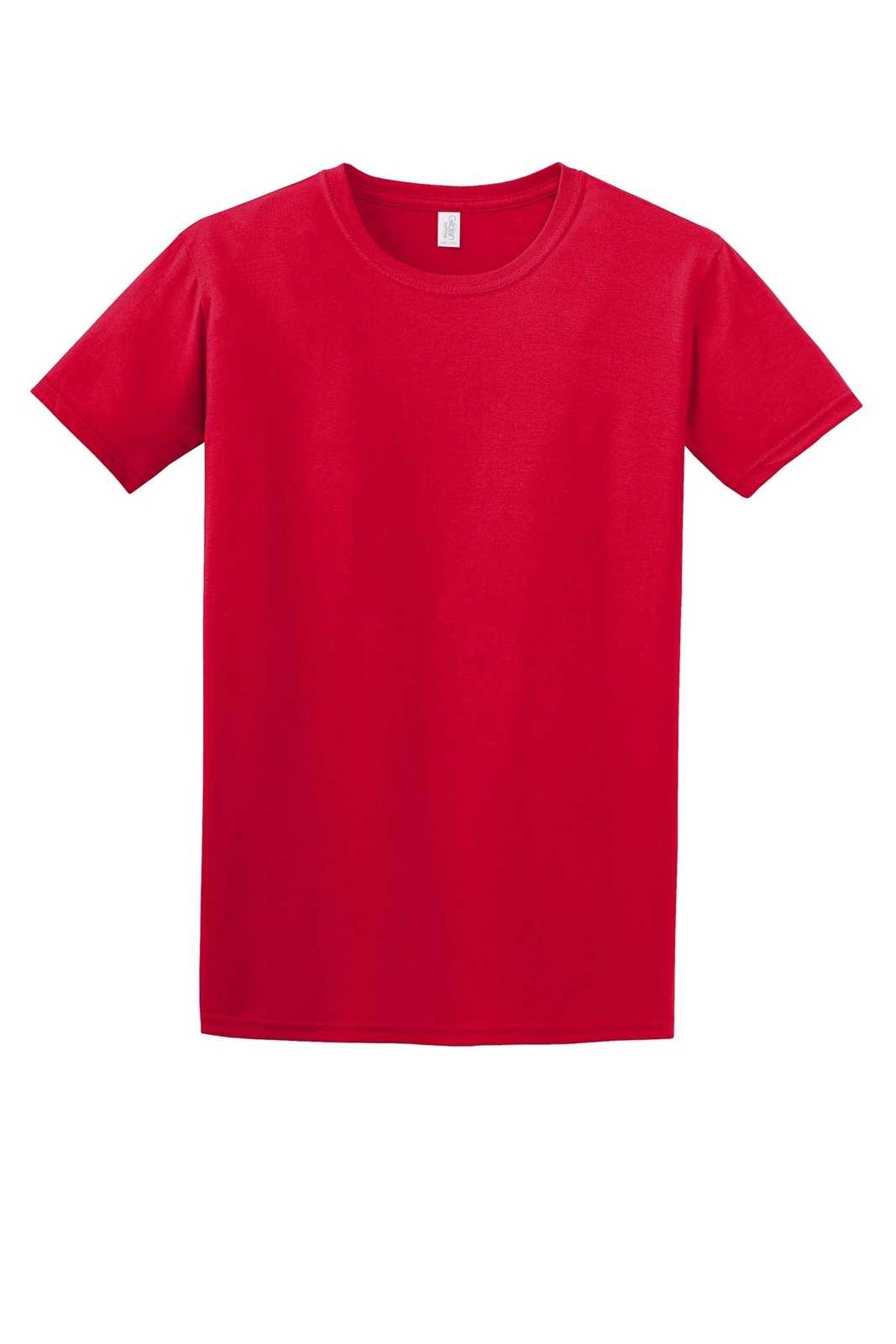 Gildan 64000 Softstyle T-Shirt - Red - HIT a Double