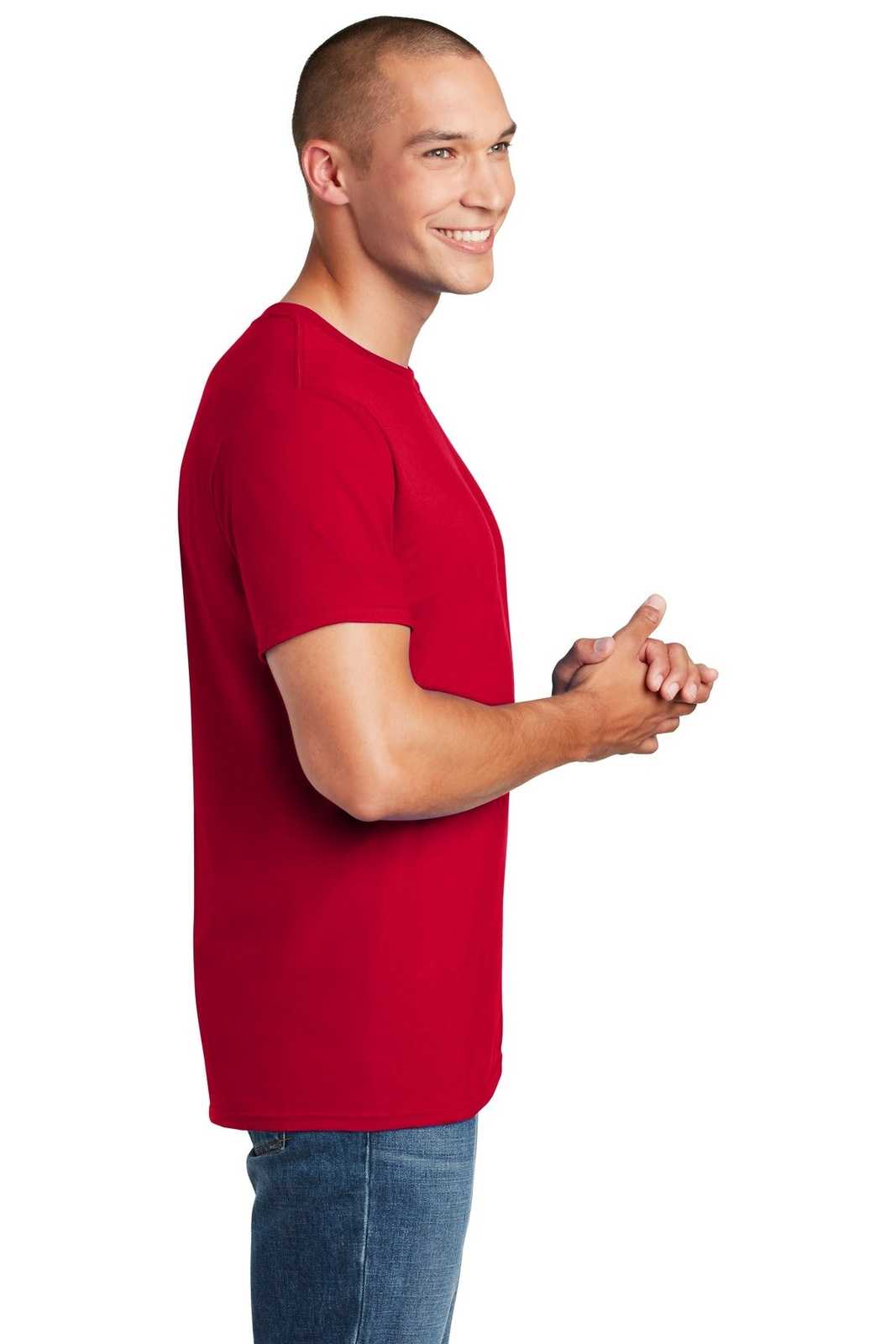 Gildan 64000 Softstyle T-Shirt - Red - HIT a Double
