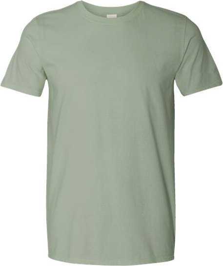 Gildan 64000 Softstyle T-Shirt - Sage" - "HIT a Double