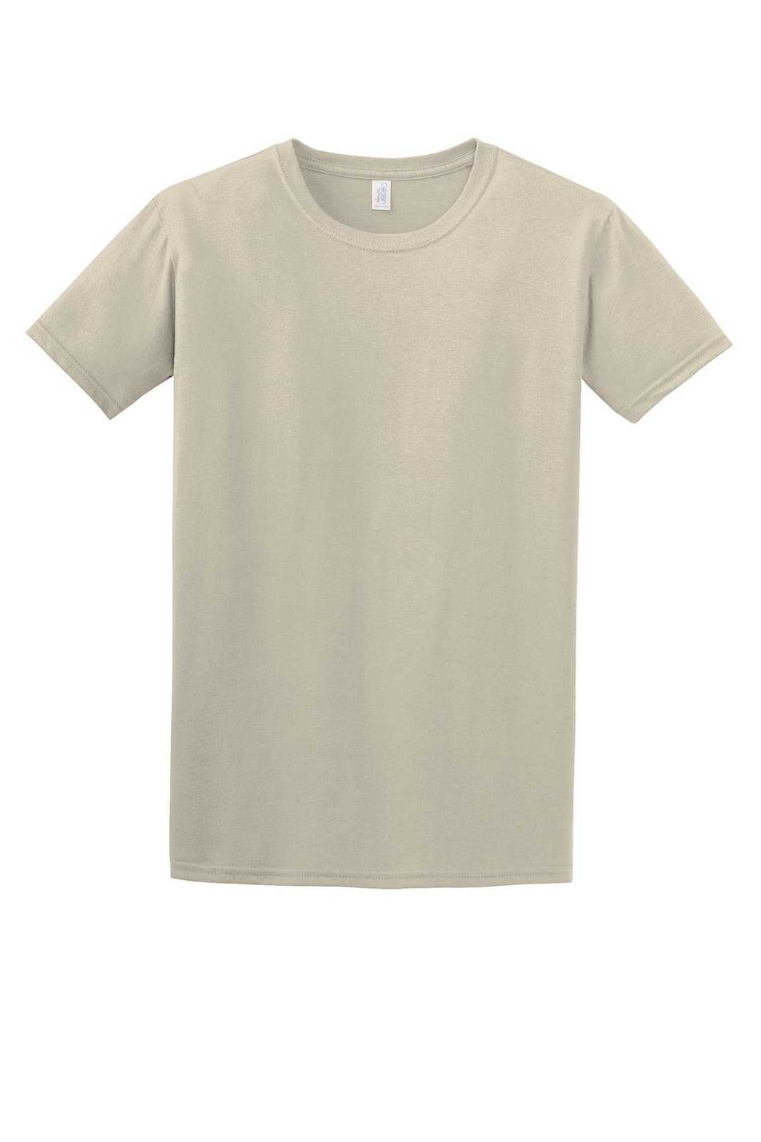 Gildan 64000 Softstyle T-Shirt - Sand - HIT a Double