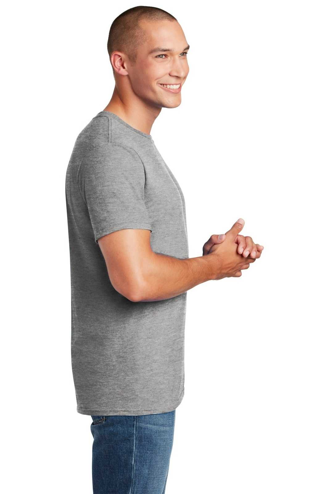 Gildan 64000 Softstyle T-Shirt - Sport Gray - HIT a Double
