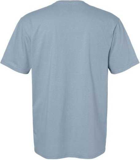 Gildan 64000 Softstyle T-Shirt - Stone Blue&quot; - &quot;HIT a Double