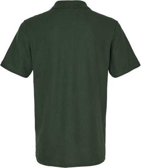 Gildan 64800 Softstyle Adult Pique Polo - Forest Green&quot; - &quot;HIT a Double
