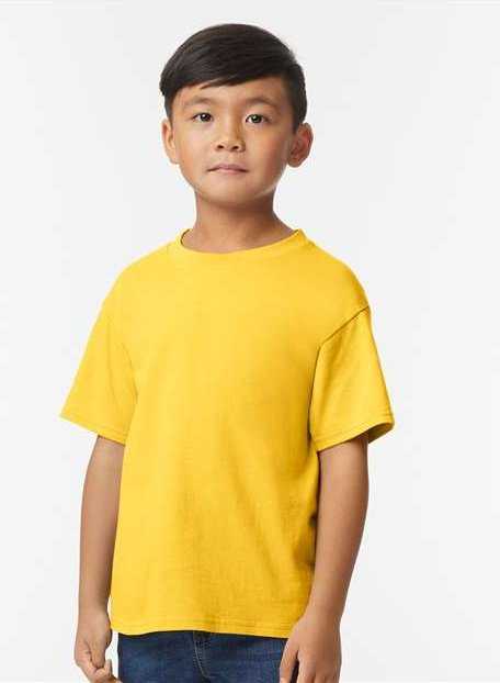 Gildan 65000B Softstyle Youth Midweight T-Shirt - Daisy&quot; - &quot;HIT a Double