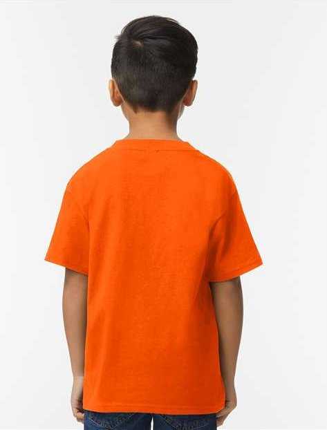 Gildan 65000B Softstyle Youth Midweight T-Shirt - Orange&quot; - &quot;HIT a Double