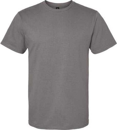 Gildan 65000 Softstyle Midweight T-Shirt - Charcoal&quot; - &quot;HIT a Double