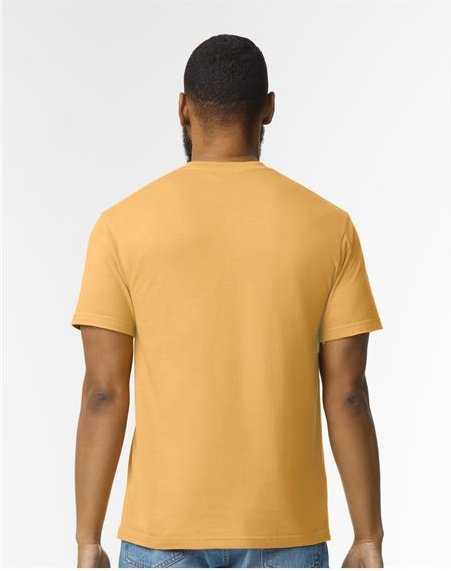 Gildan 65000 Softstyle Midweight T-Shirt - Mustard - HIT a Double - 4