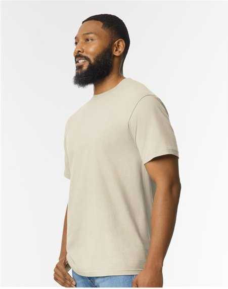 Gildan 65000 Softstyle Midweight T-Shirt - Sand&quot; - &quot;HIT a Double