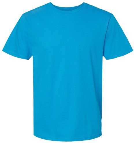 Gildan 65000 Softstyle Midweight T-Shirt - Sapphire&quot; - &quot;HIT a Double