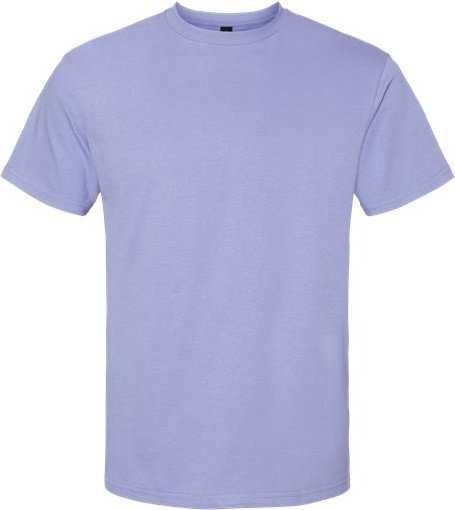 Gildan 65000 Softstyle Midweight T-Shirt - Violet" - "HIT a Double
