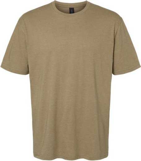Gildan 67000 Softstyle CVC T-Shirt - Dune Mist" - "HIT a Double