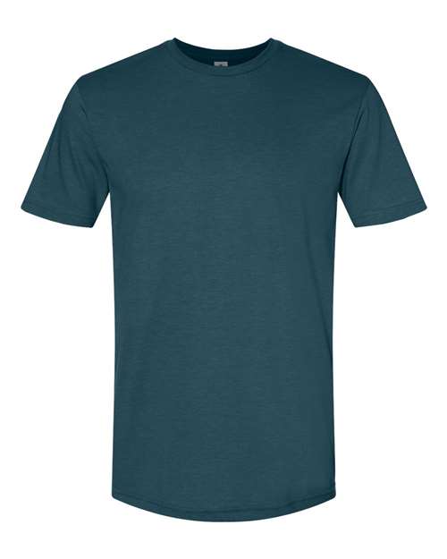 Gildan 67000 Softstyle CVC T-Shirt - Steel Blue - HIT a Double