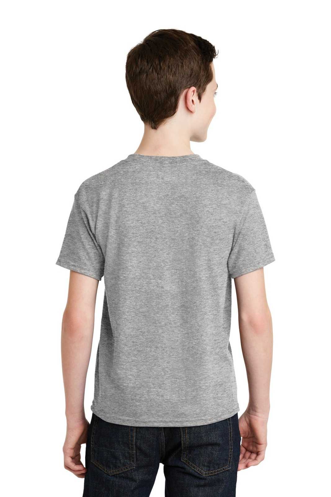 Gildan 8000B Youth DryBlend 50 Cotton/50 Poly T-Shirt - Sport Gray - HIT a Double