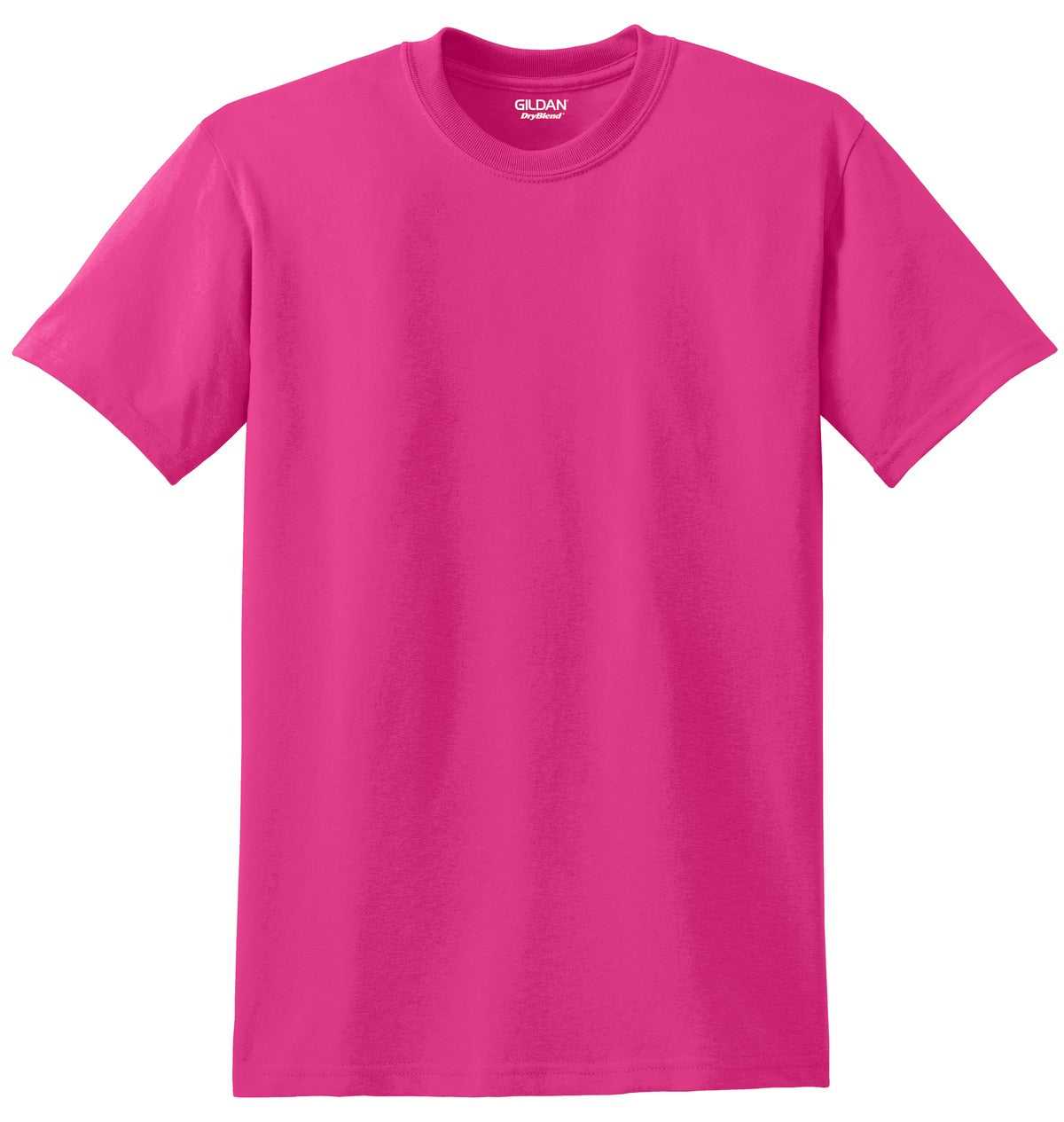 Gildan 8000 Dryblend 50 Cotton/50 Poly T-Shirt - Heliconia - HIT a Double