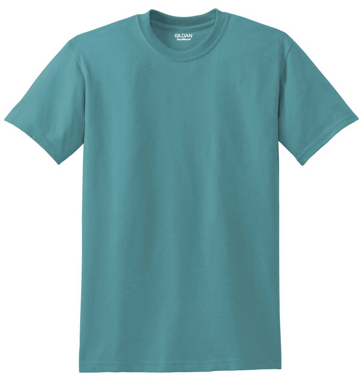 Gildan 8000 Dryblend 50 Cotton/50 Poly T-Shirt - Jade Dome - HIT a Double