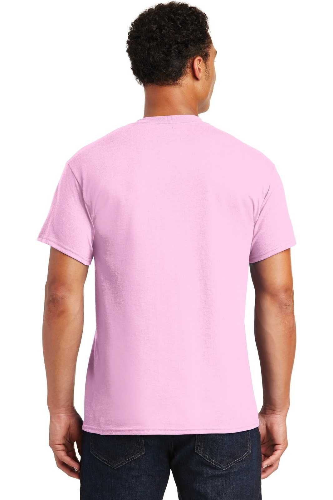 Gildan 8000 Dryblend 50 Cotton/50 Poly T-Shirt - Light Pink - HIT a Double