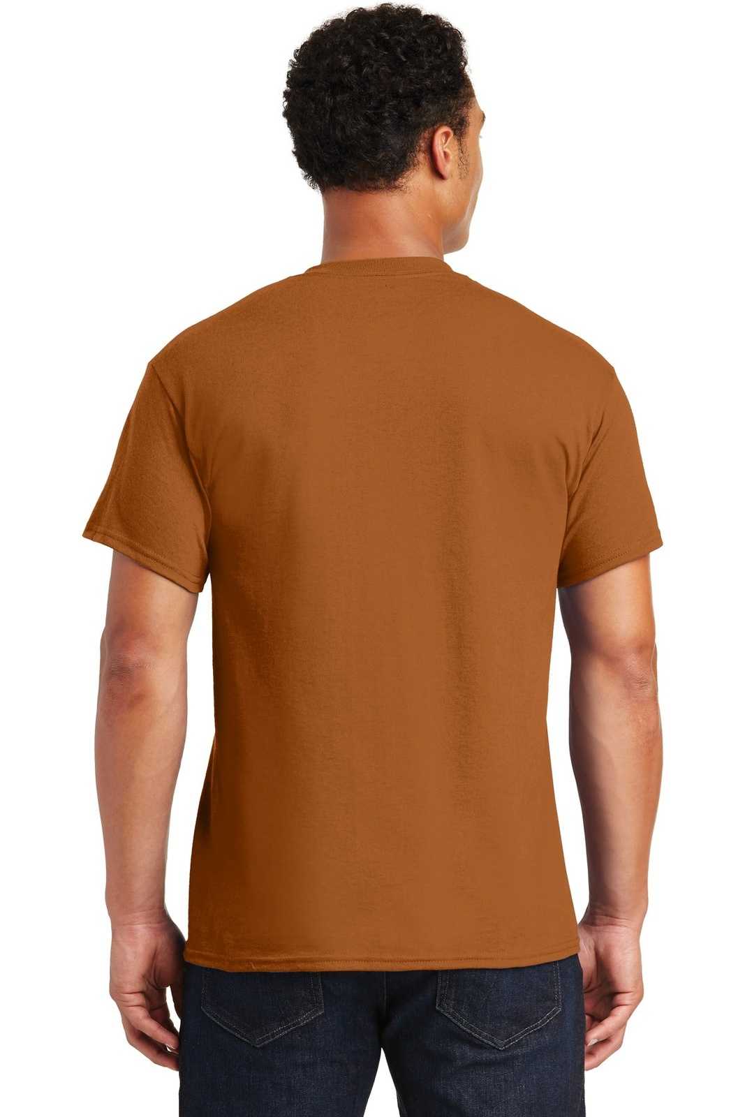 Gildan 8000 Dryblend 50 Cotton/50 Poly T-Shirt - Texas Orange - HIT a Double