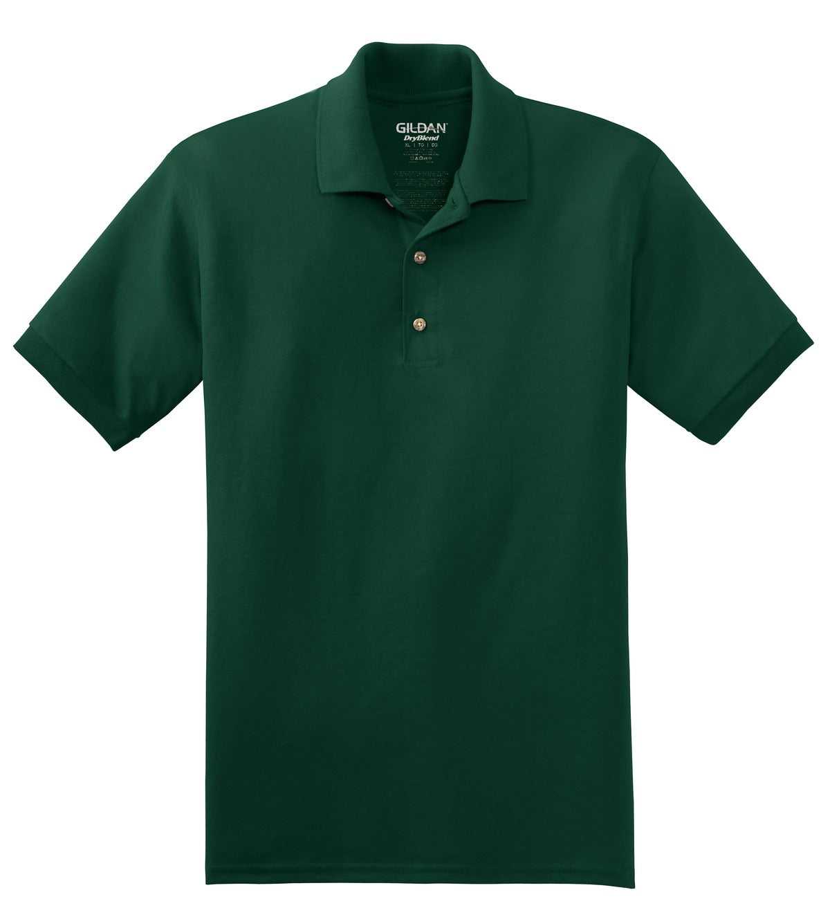 Gildan 8800 Dryblend 6-Ounce Jersey Knit Sport Shirt - Forest - HIT a Double