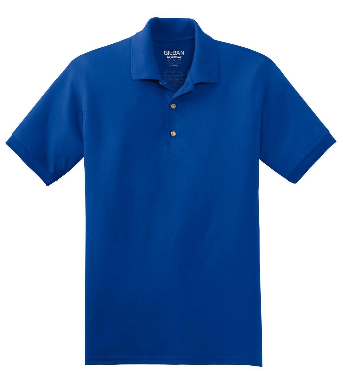 Gildan 8800 Dryblend 6-Ounce Jersey Knit Sport Shirt - Royal - HIT a Double