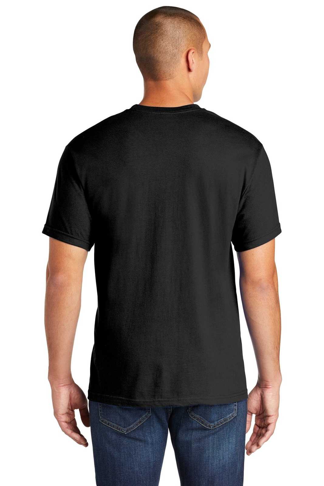 Gildan H000 Hammer T-Shirt - Black - HIT a Double