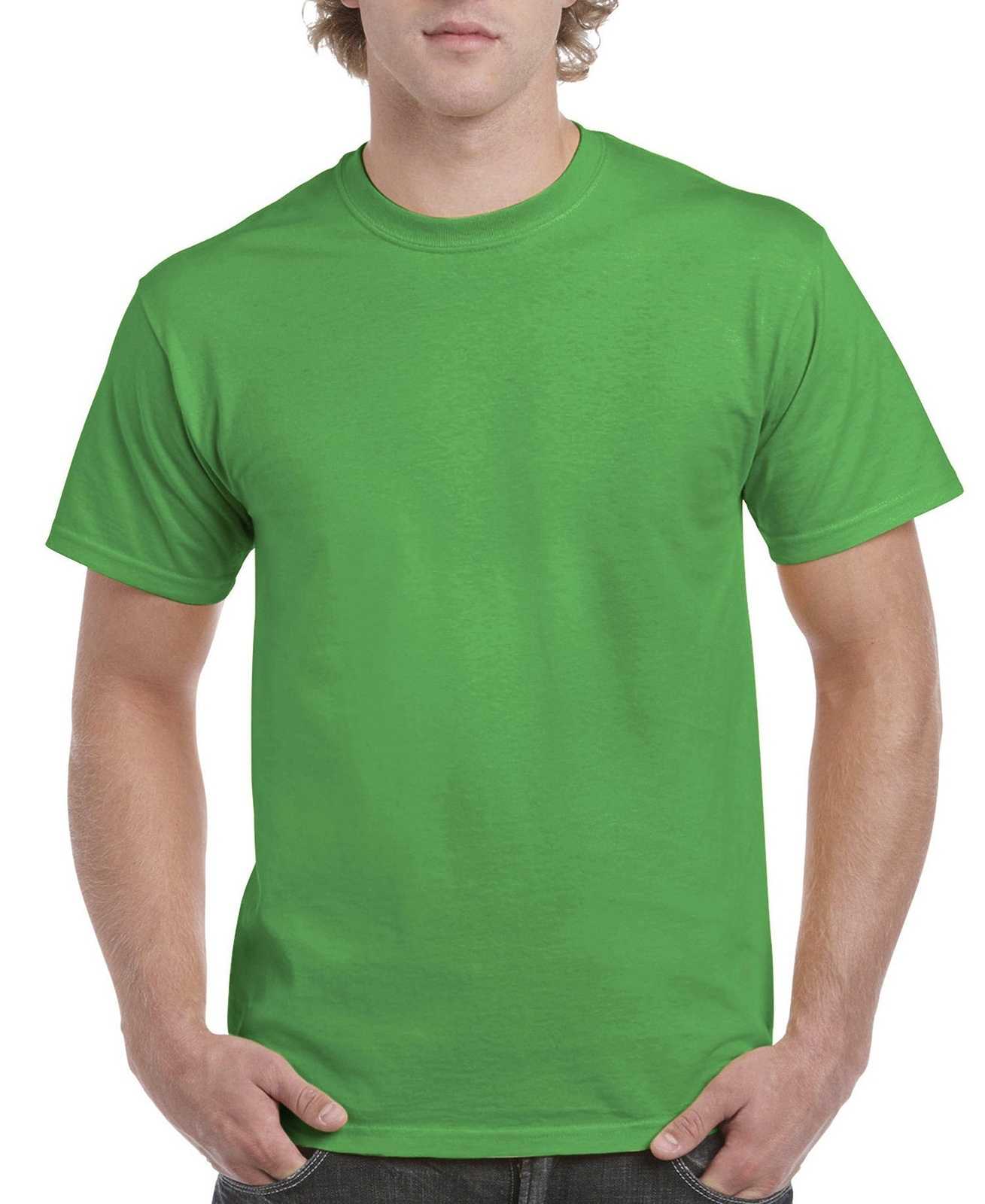 Gildan H000 Hammer T-Shirt - Irish Green - HIT a Double
