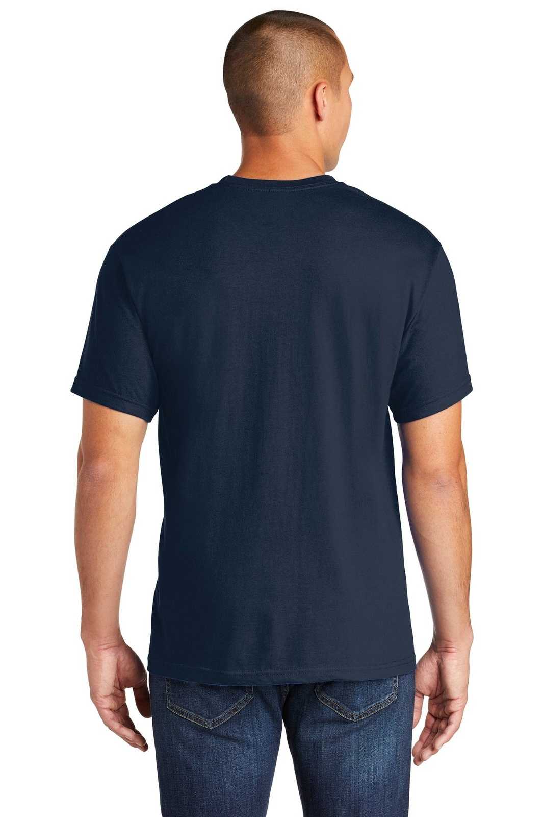 Gildan H000 Hammer T-Shirt - Sport Dark Navy - HIT a Double