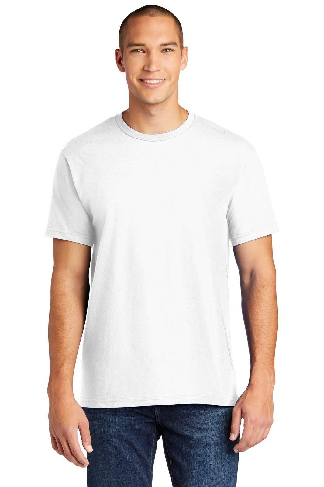 Gildan H000 Hammer T-Shirt - White - HIT a Double