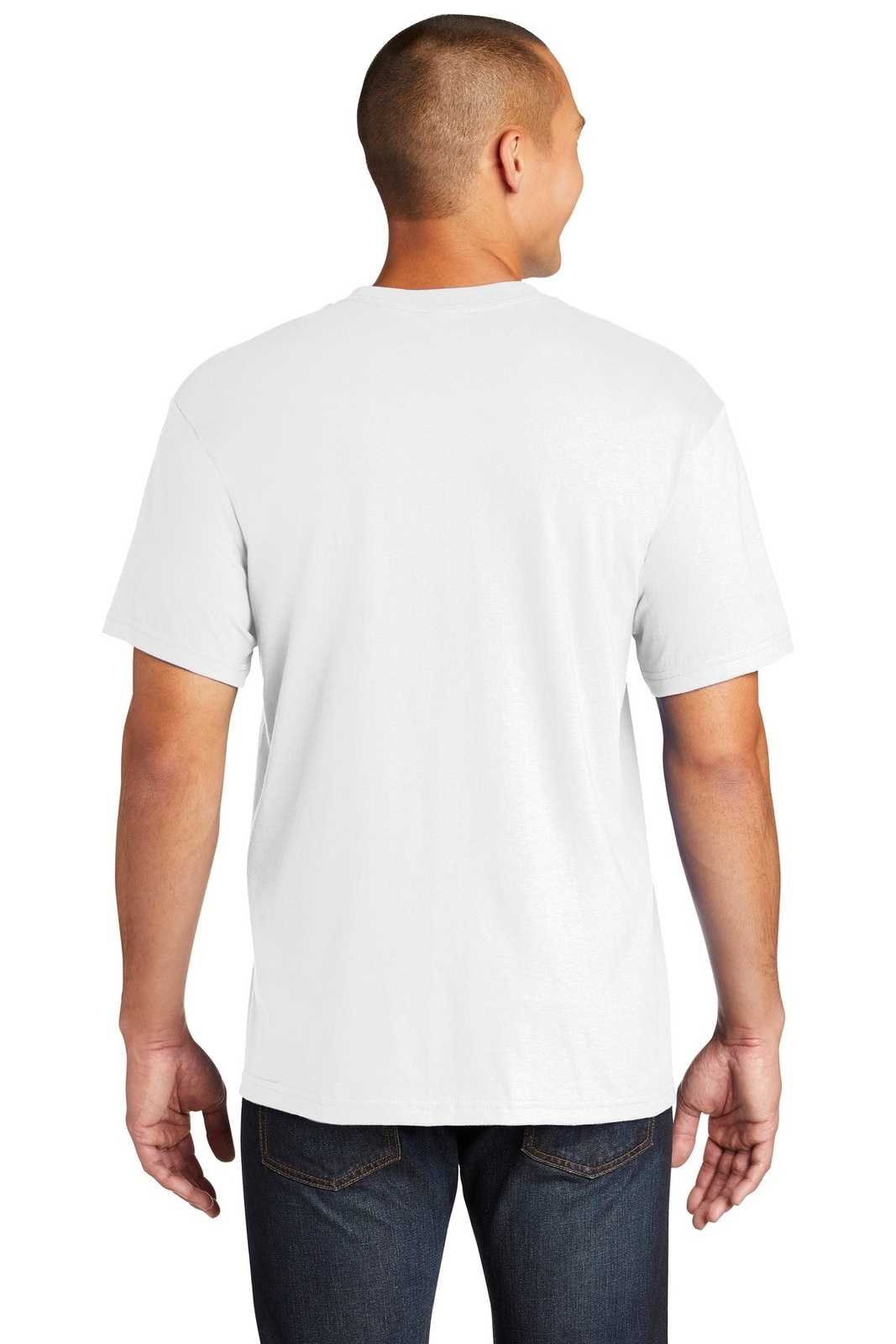 Gildan H300 Hammer Pocket T-Shirt - White - HIT a Double