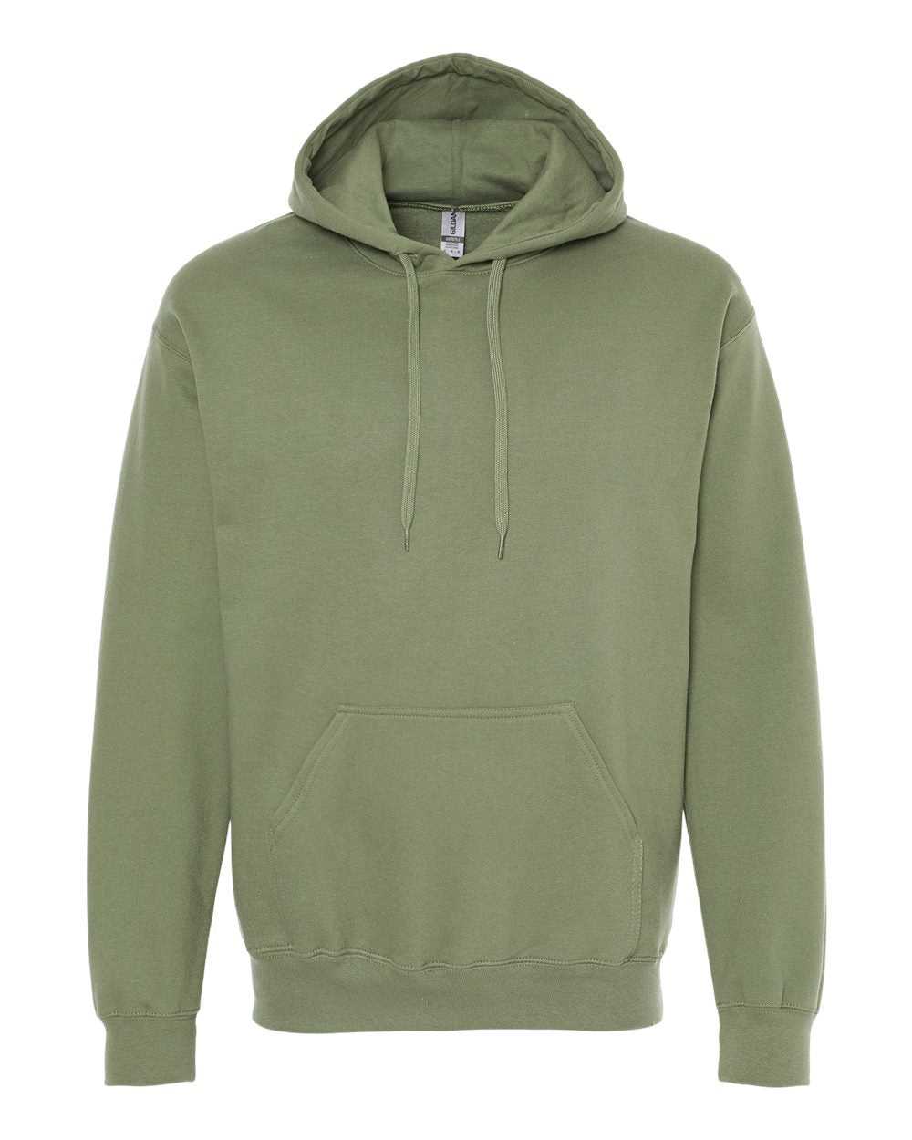 Gildan SF500 Softstyle Hooded Sweatshirt - Military Green - HIT a Double