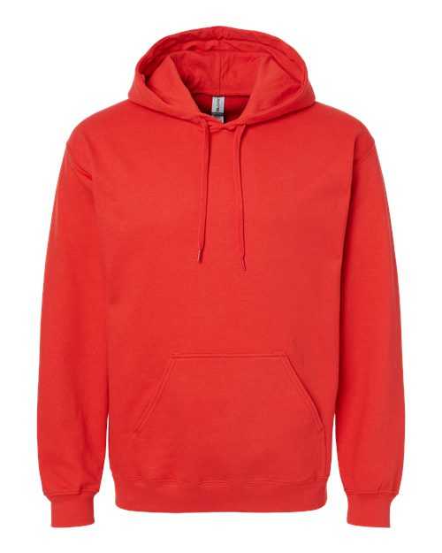 Gildan SF500 Softstyle Hooded Sweatshirt - Red - HIT a Double