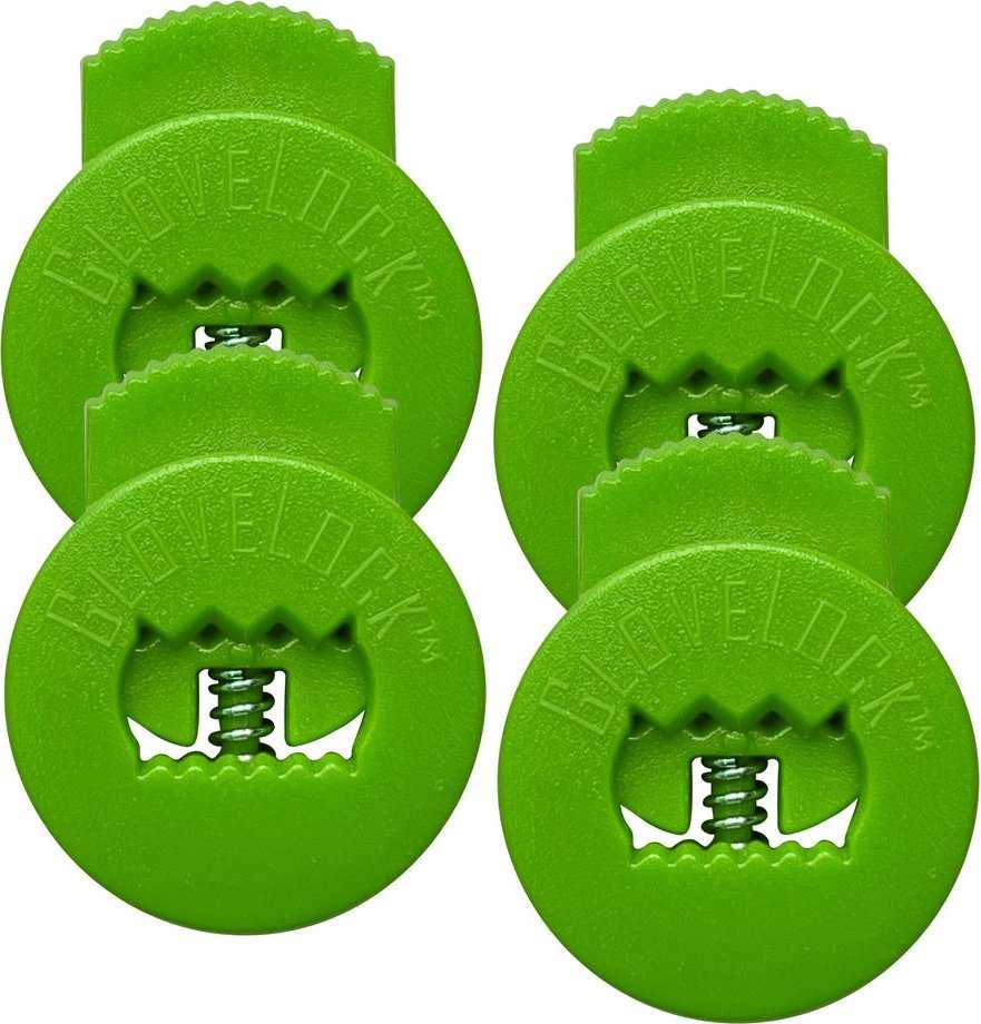 GloveLocks 4 pack - Neon Green