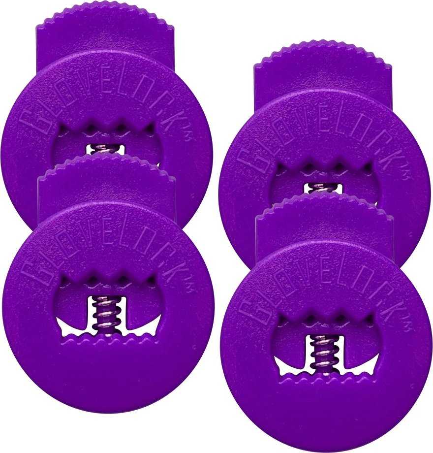 GloveLocks 4 pack - Purple
