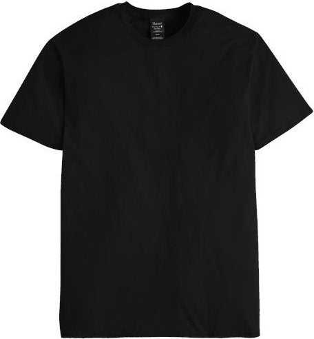 Hanes 498PT Perfect-T DTG T-Shirt - Black - HIT a Double - 1