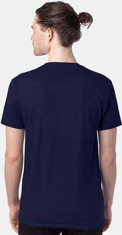 Hanes 498PT Perfect-T DTG T-Shirt - Navy - HIT a Double - 4