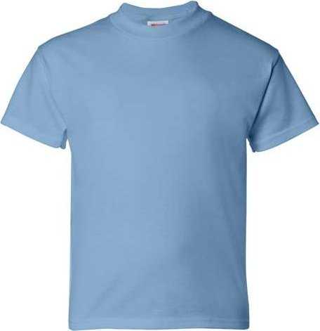 Hanes 5480 Essential-T Youth T-Shirt - Light Blue - HIT a Double - 1